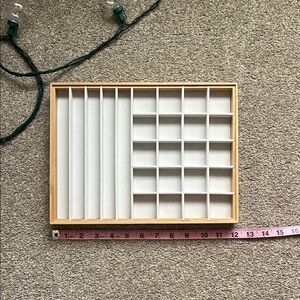 Wooden Jewelry Organizer